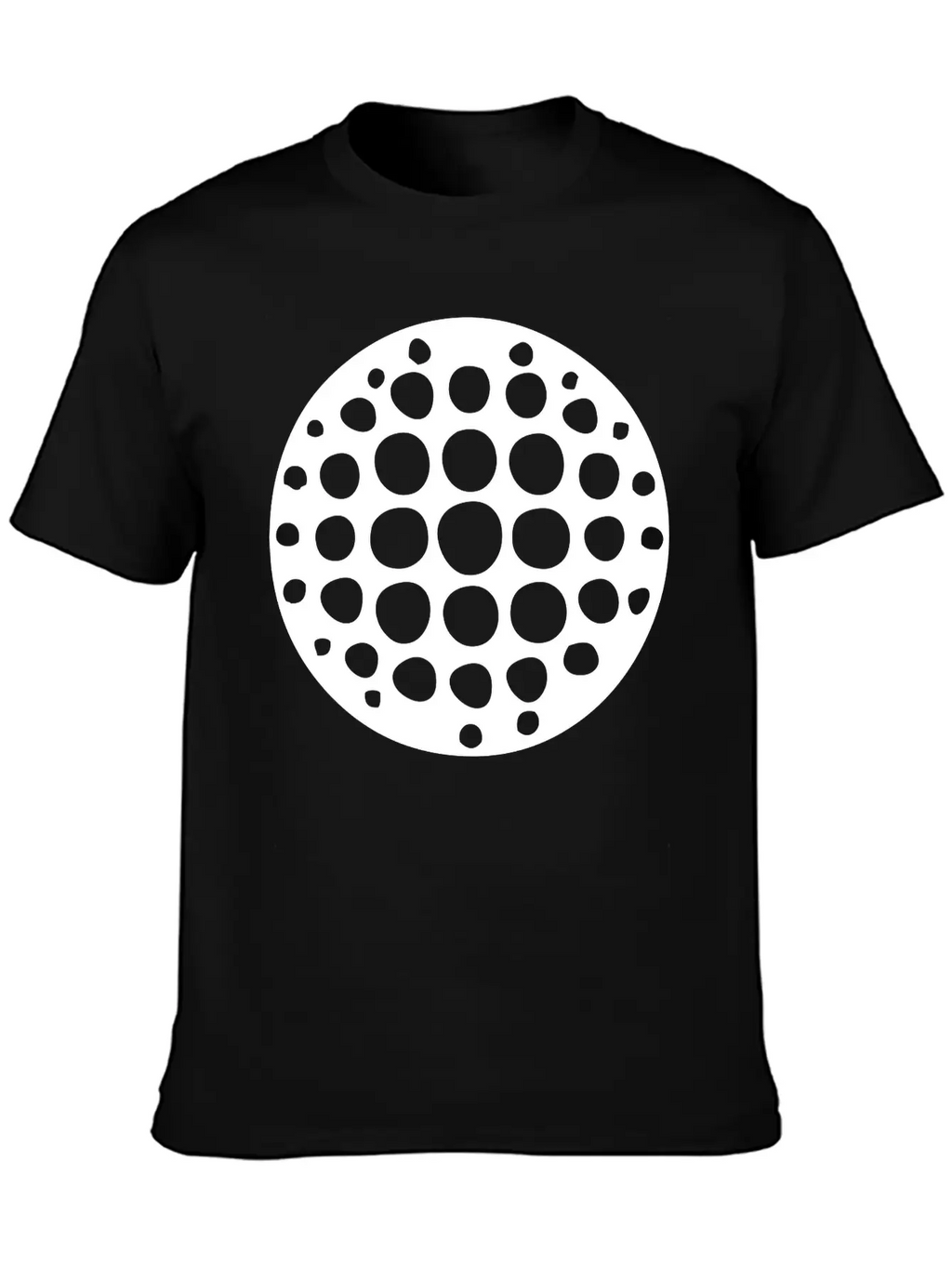 Disco Ball Breathable Soft Cotton T-Shirt – Timeless Casual Look
