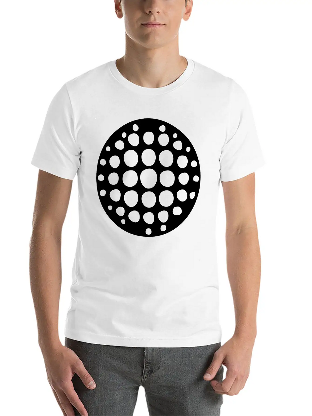 Disco Ball Breathable Soft Cotton T-Shirt – Timeless Casual Look