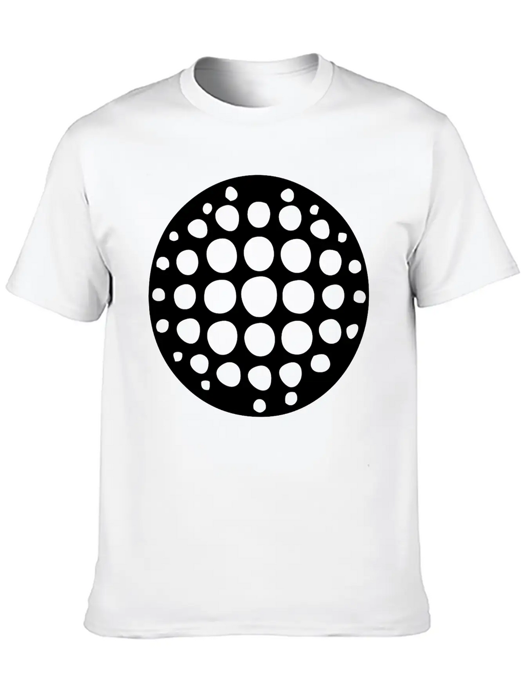 Disco Ball Breathable Soft Cotton T-Shirt – Timeless Casual Look