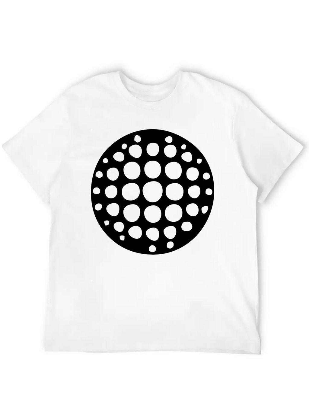 Disco Ball Breathable Soft Cotton T-Shirt – Timeless Casual Look
