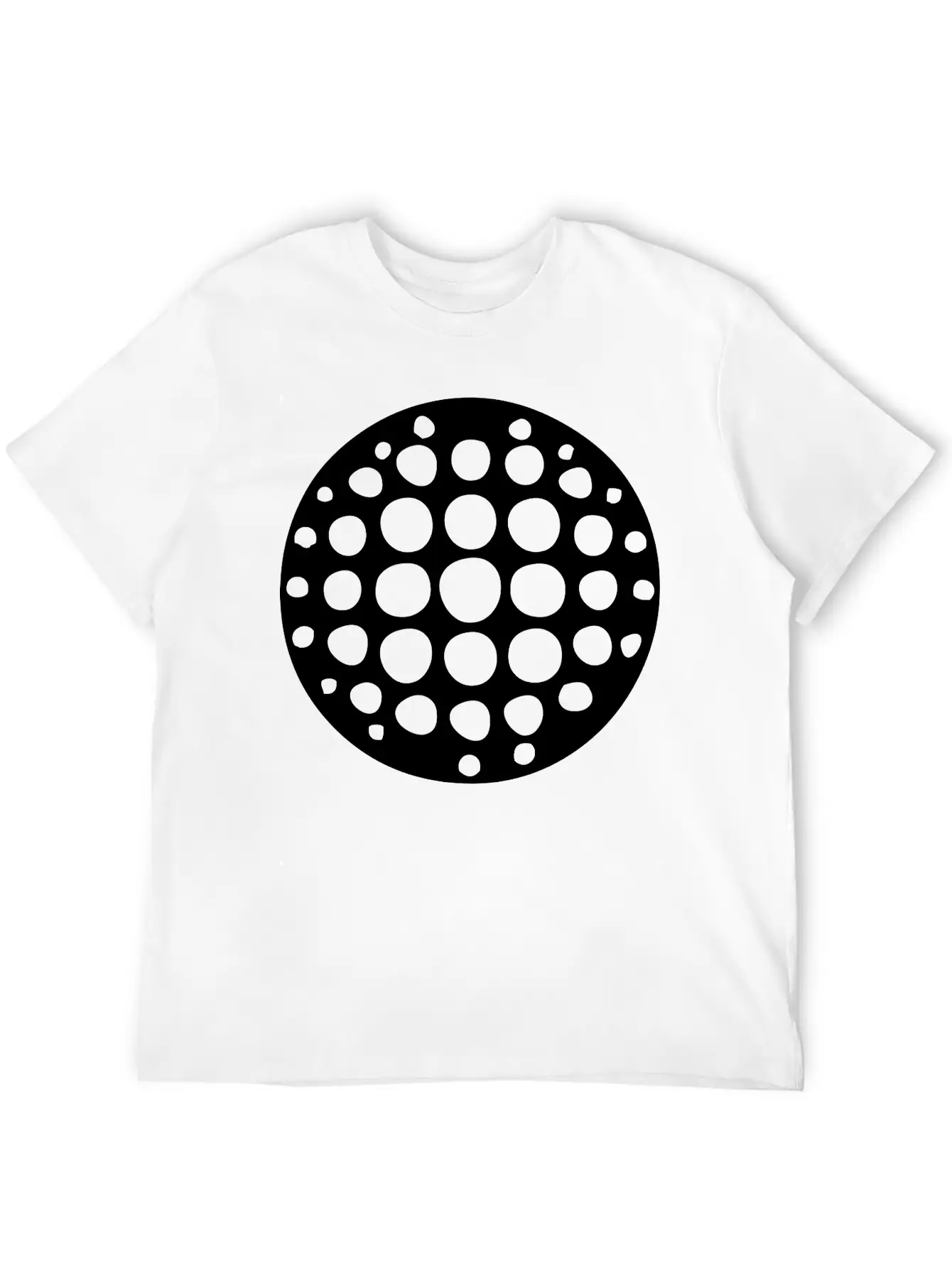Disco Ball Breathable Soft Cotton T-Shirt – Timeless Casual Look