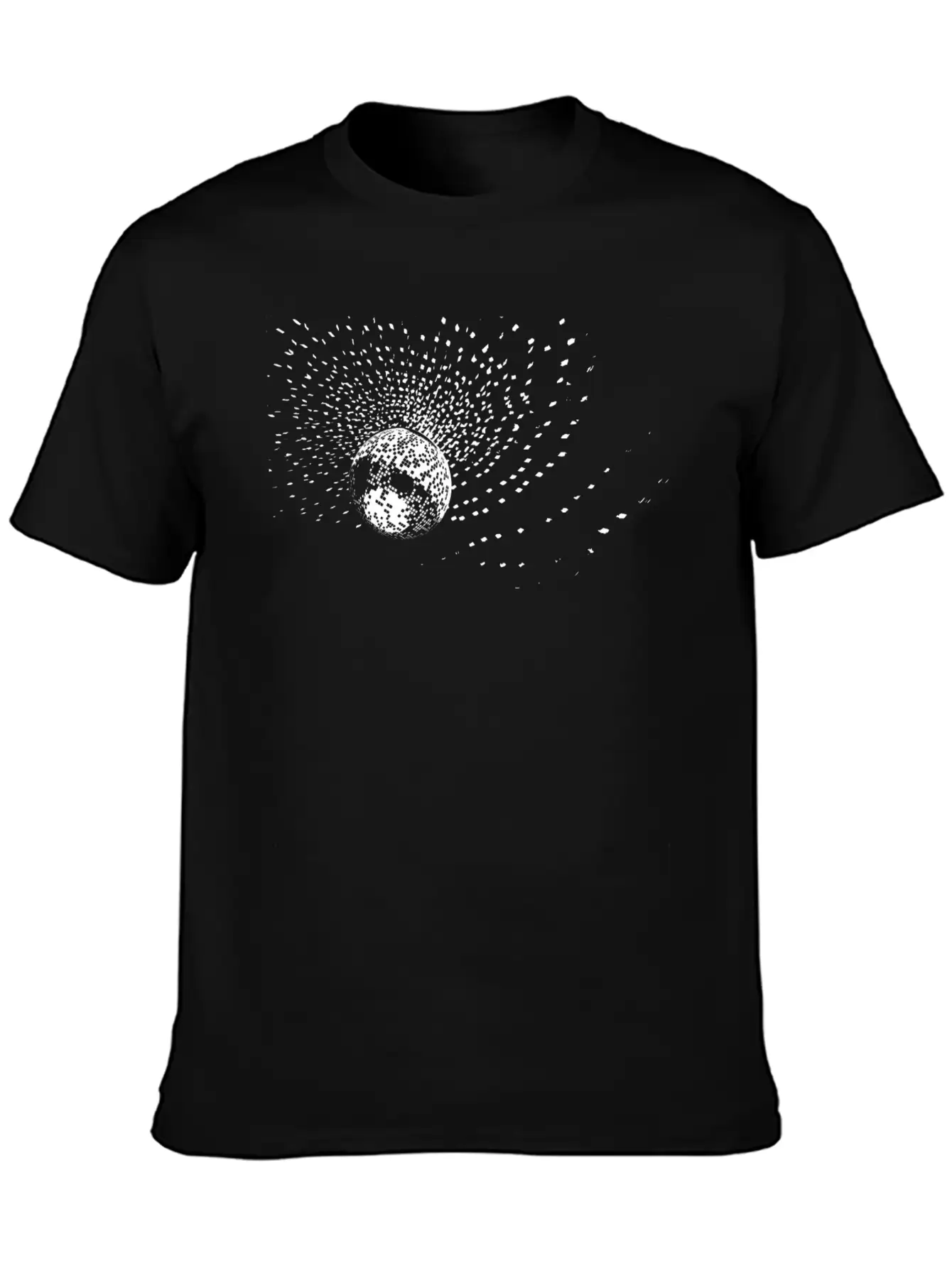 Disco Ball Stylish Everyday T-Shirt – Unisex Basic Cotton Tee
