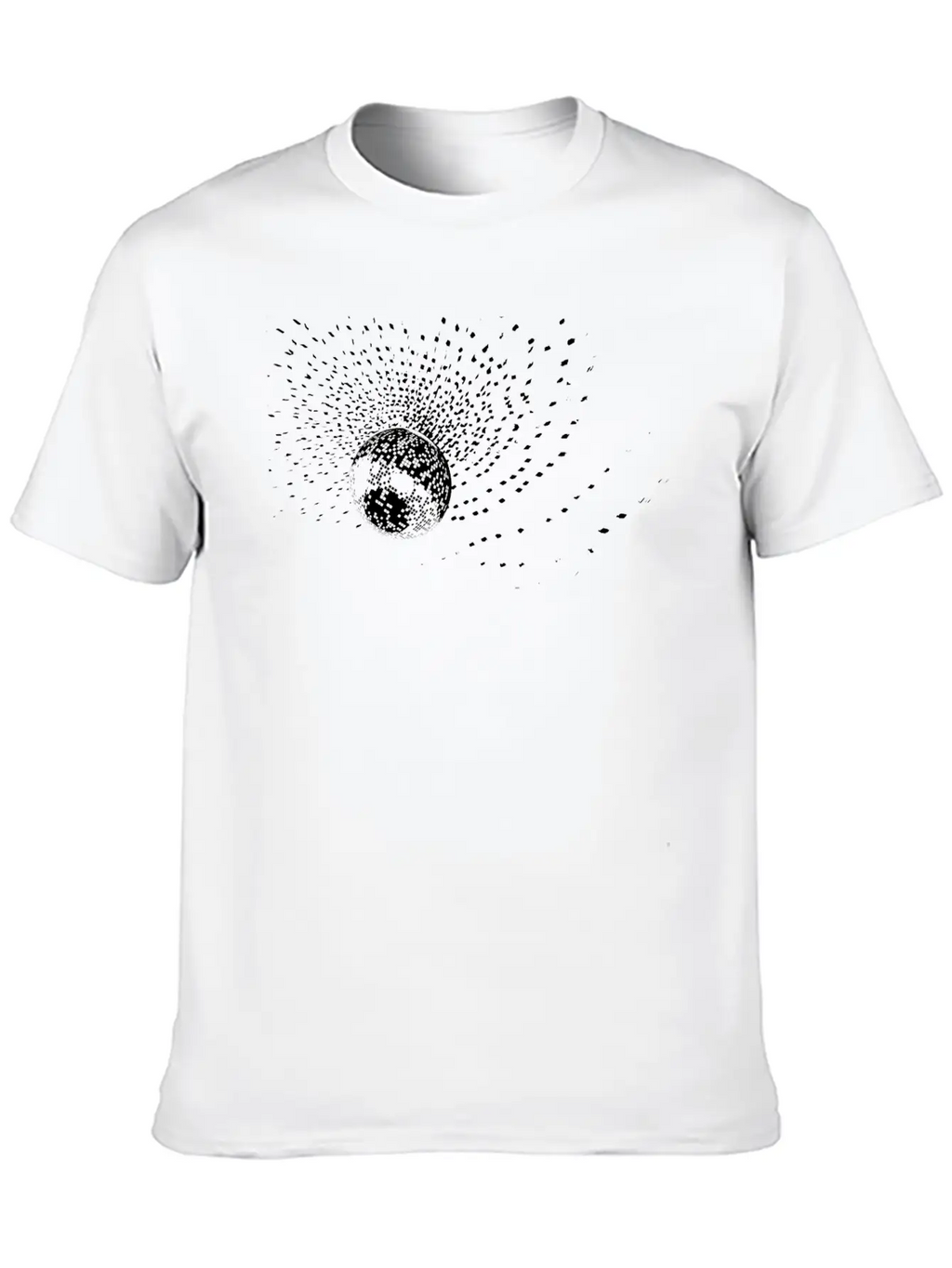 Disco Ball Stylish Everyday T-Shirt – Unisex Basic Cotton Tee