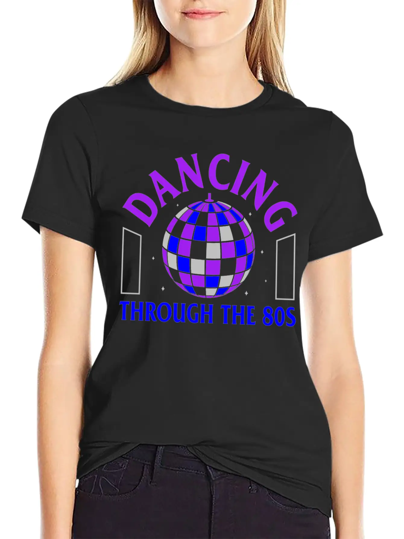 Disco Shirt, Dancing Through The 80's Tee, Gift Breathable Soft Cotton T-Shirt – Timeless Casual Look