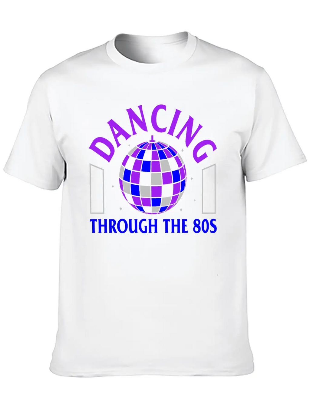 Disco Shirt, Dancing Through The 80's Tee, Gift Breathable Soft Cotton T-Shirt – Timeless Casual Look