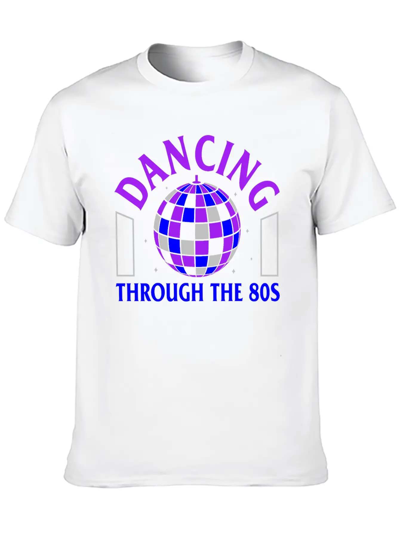 Disco Shirt, Dancing Through The 80's Tee, Gift Breathable Soft Cotton T-Shirt – Timeless Casual Look