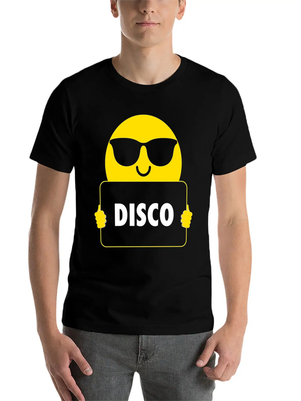 Disco Sunglasses Unisex Short Sleeve Soft Cotton T-Shirt – Casual Everyday Wear