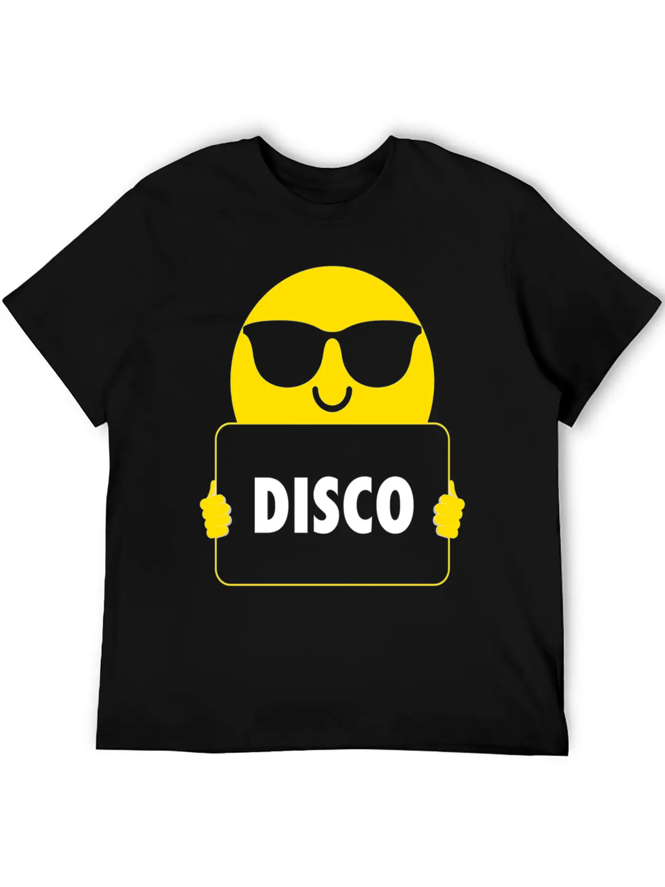 Disco Sunglasses Unisex Short Sleeve Soft Cotton T-Shirt – Casual Everyday Wear