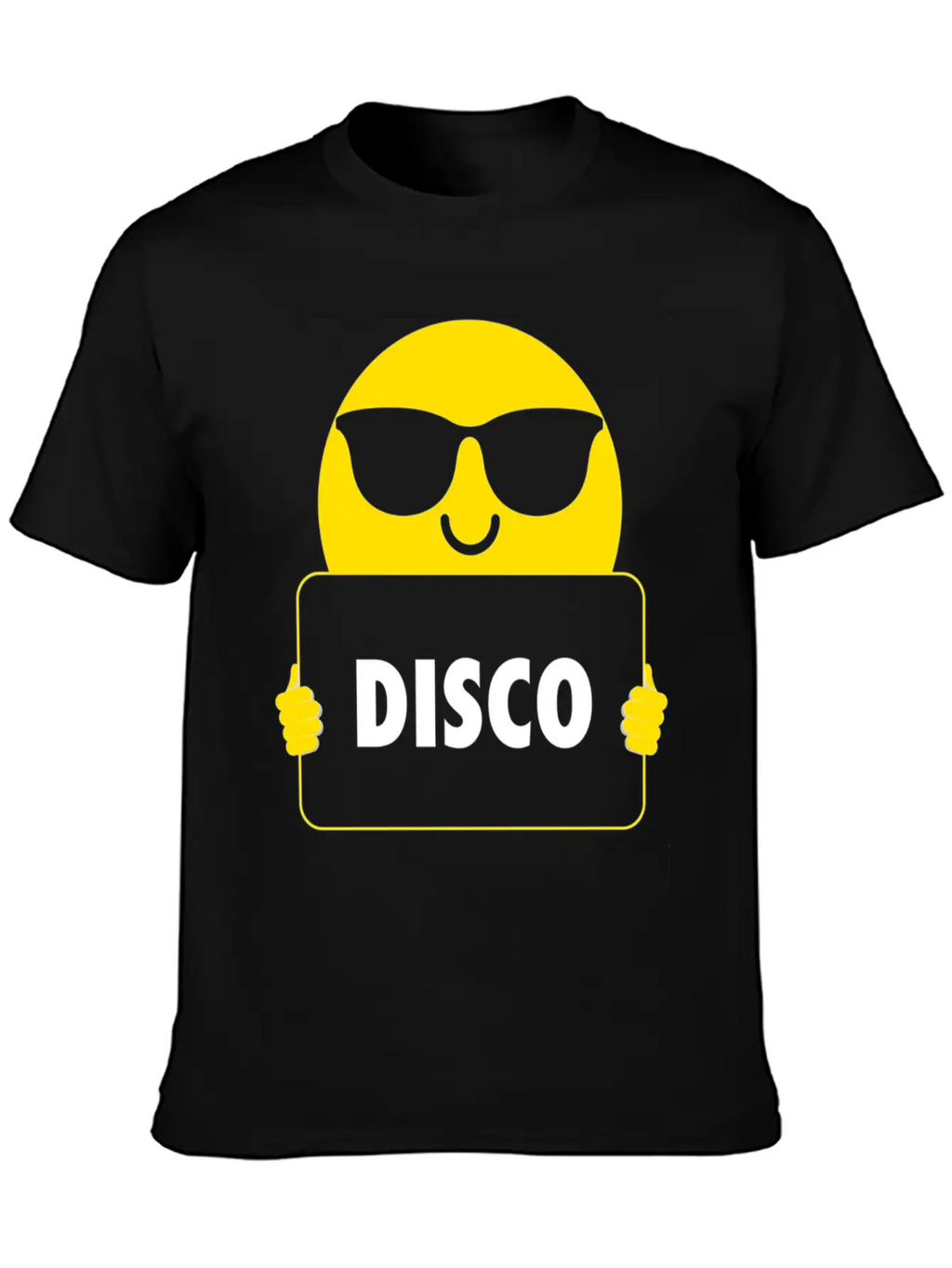 Disco Sunglasses Unisex Short Sleeve Soft Cotton T-Shirt – Casual Everyday Wear