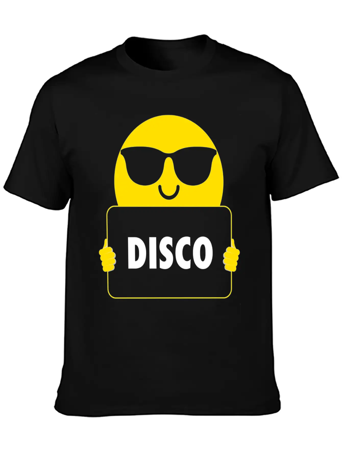 Disco Sunglasses Unisex Short Sleeve Soft Cotton T-Shirt – Casual Everyday Wear