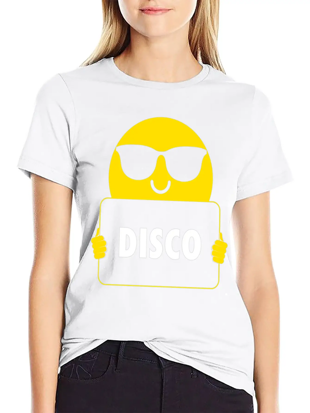 Disco Sunglasses Unisex Short Sleeve Soft Cotton T-Shirt – Casual Everyday Wear