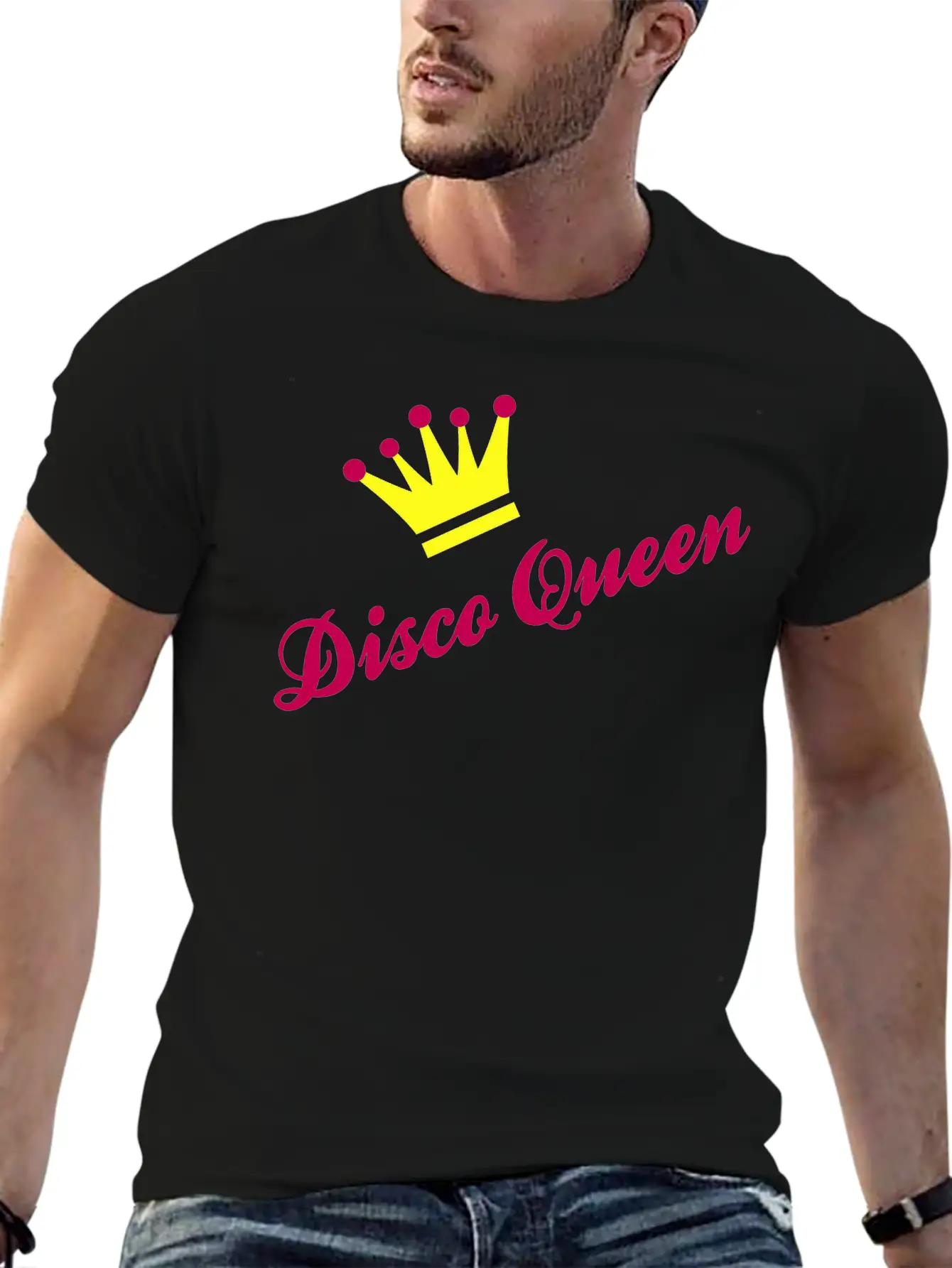 Disco Unisex Casual T-Shirt – Clean Design For Daily Comfort