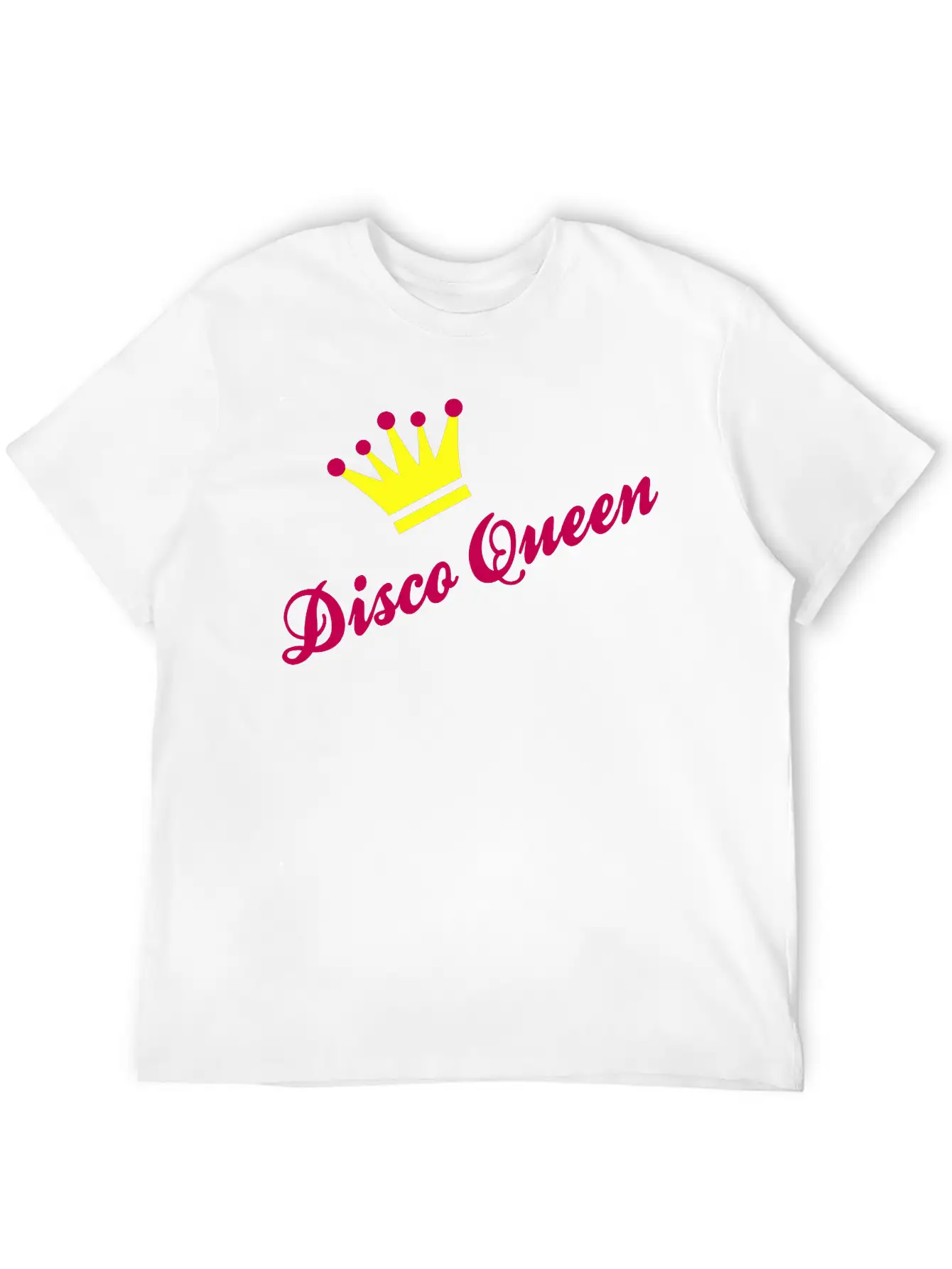 Disco Unisex Casual T-Shirt – Clean Design For Daily Comfort