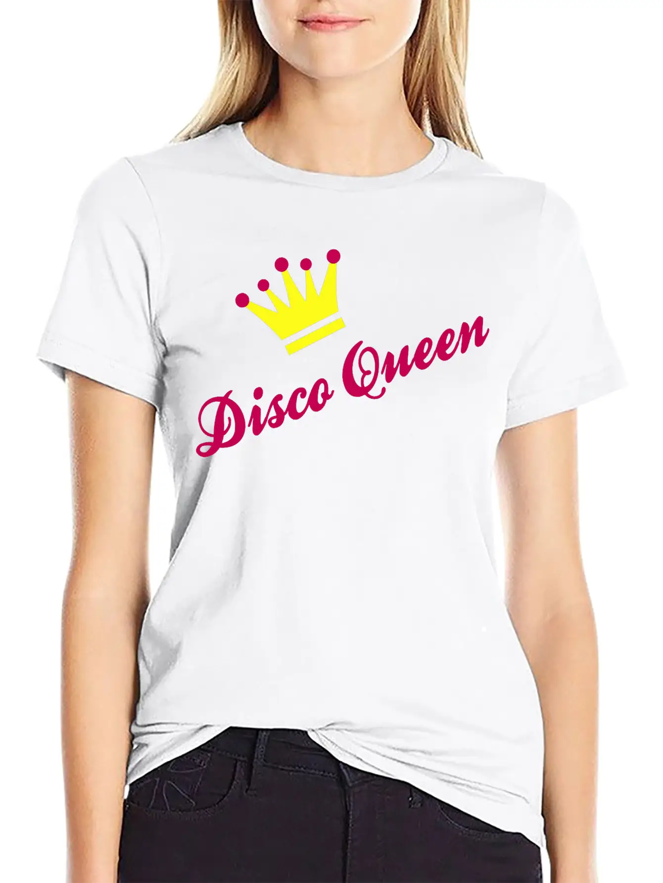 Disco Unisex Casual T-Shirt – Clean Design For Daily Comfort