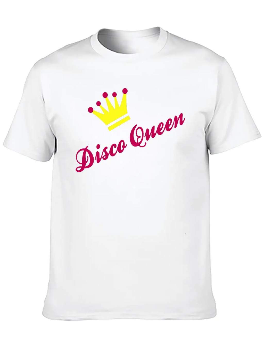 Disco Unisex Casual T-Shirt – Clean Design For Daily Comfort