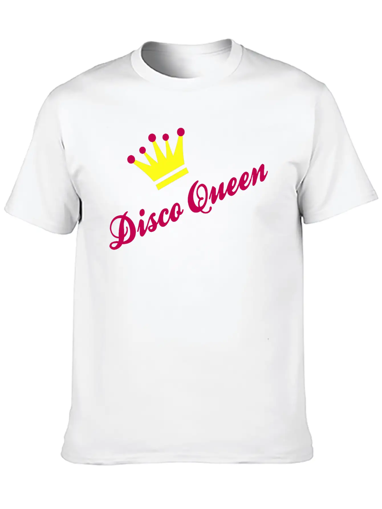 Disco Unisex Casual T-Shirt – Clean Design For Daily Comfort