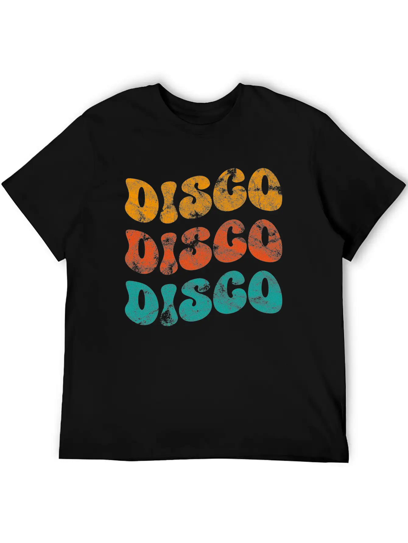 Disco Vintage Unisex Casual T-Shirt – Clean Design For Daily Comfort