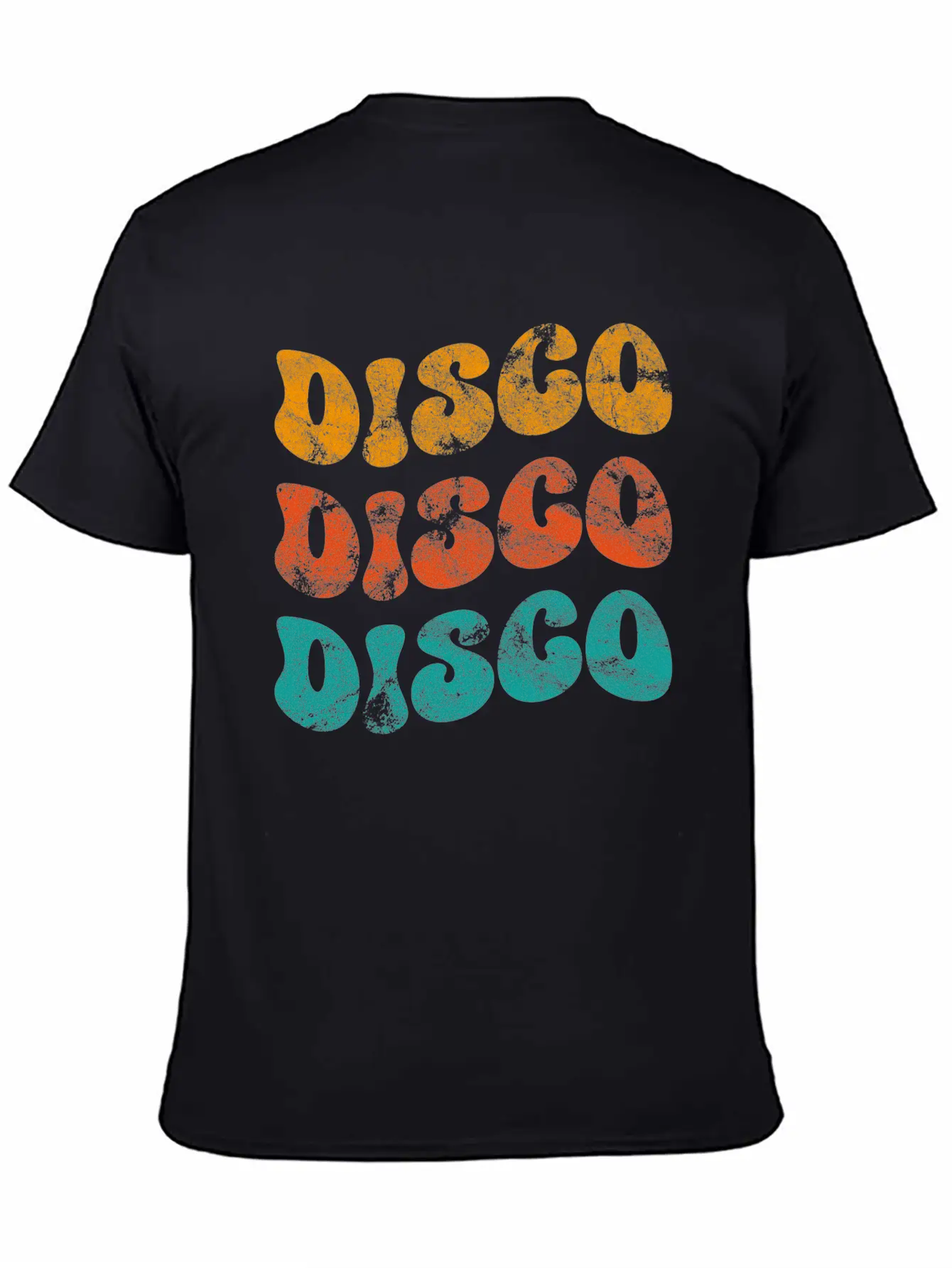 Disco Vintage Unisex Casual T-Shirt – Clean Design For Daily Comfort