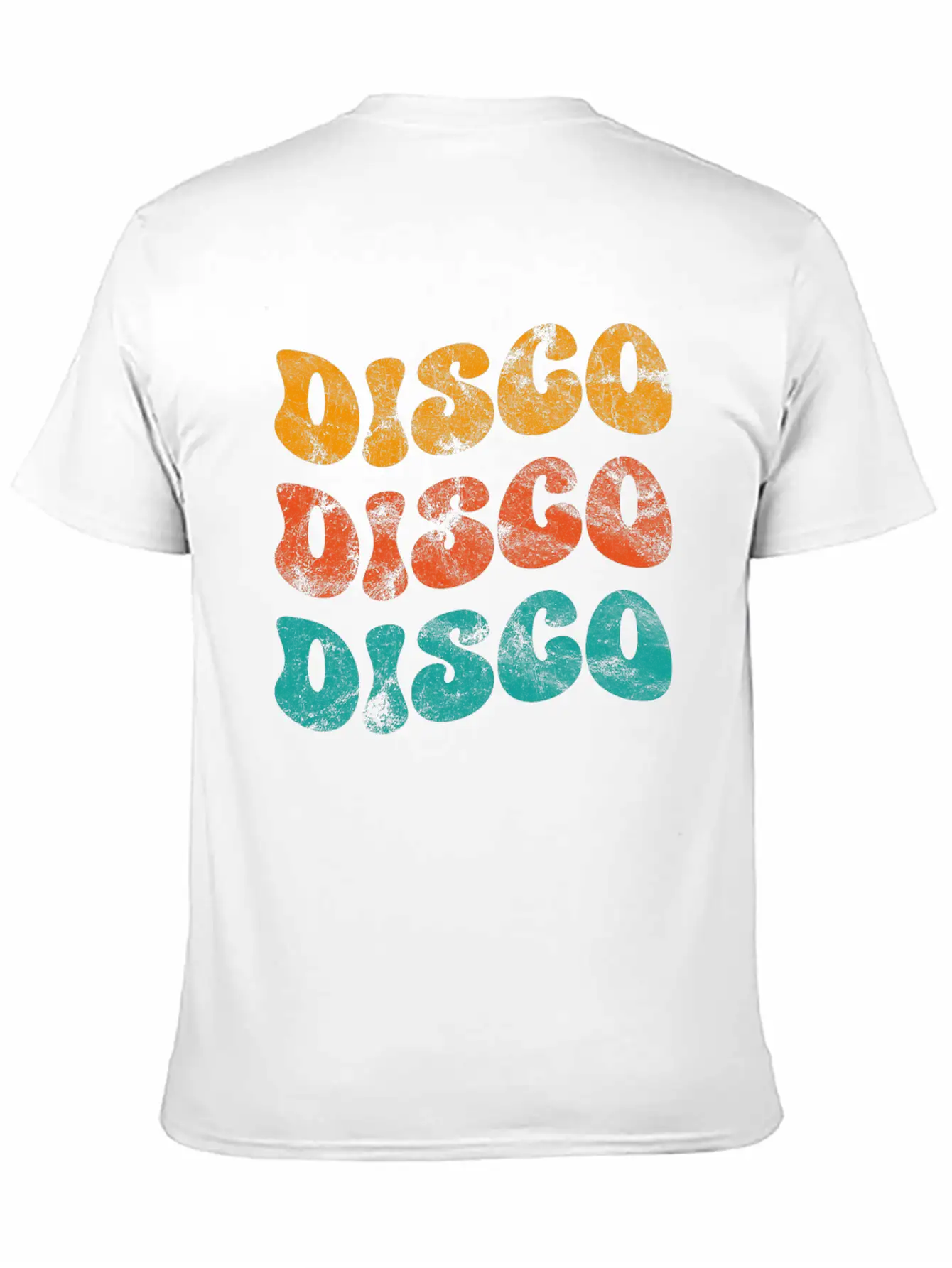 Disco Vintage Unisex Casual T-Shirt – Clean Design For Daily Comfort