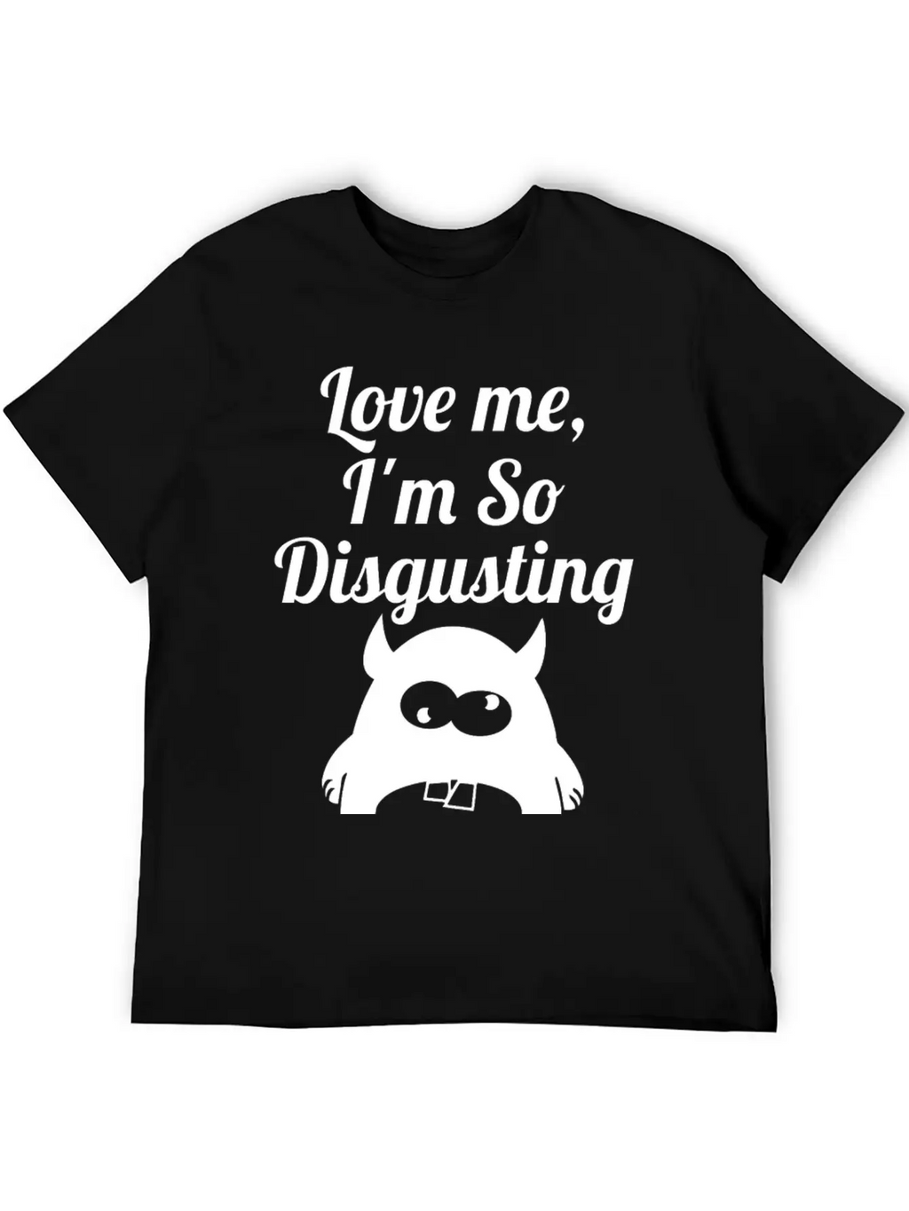 Disgusting Wite Essential Cotton Tee For Daily Outfits – Unisex Style