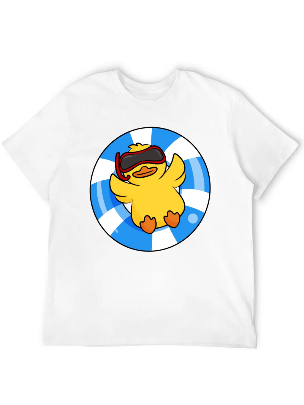 Diver Duck Unisex Casual T-Shirt – Clean Design For Daily Comfort