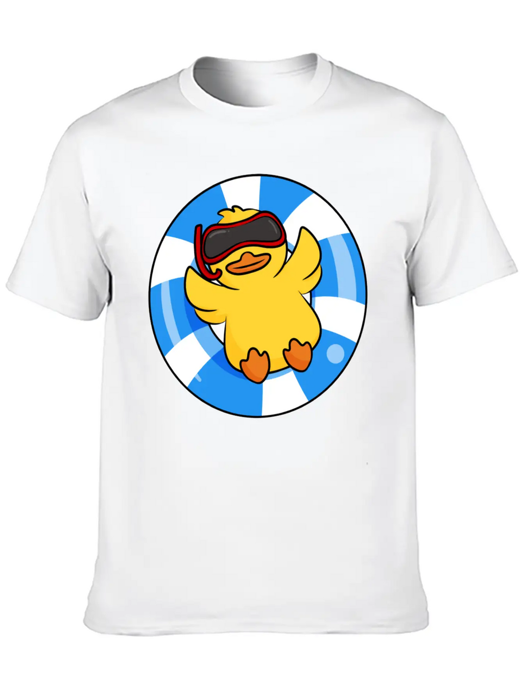 Diver Duck Unisex Casual T-Shirt – Clean Design For Daily Comfort