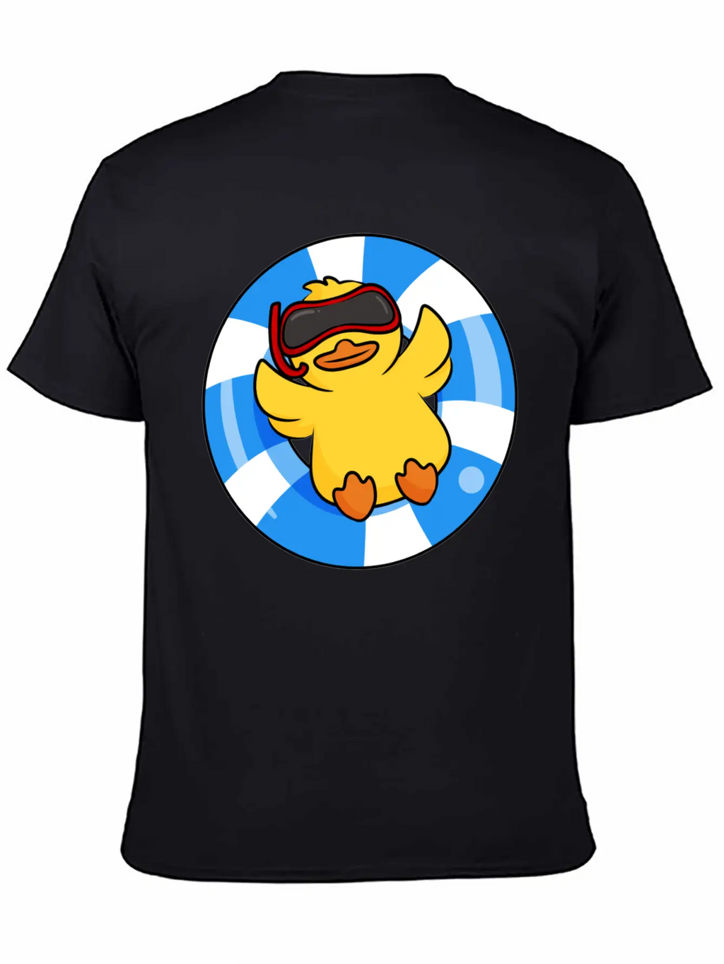 Diver Duck Unisex Casual T-Shirt – Clean Design For Daily Comfort