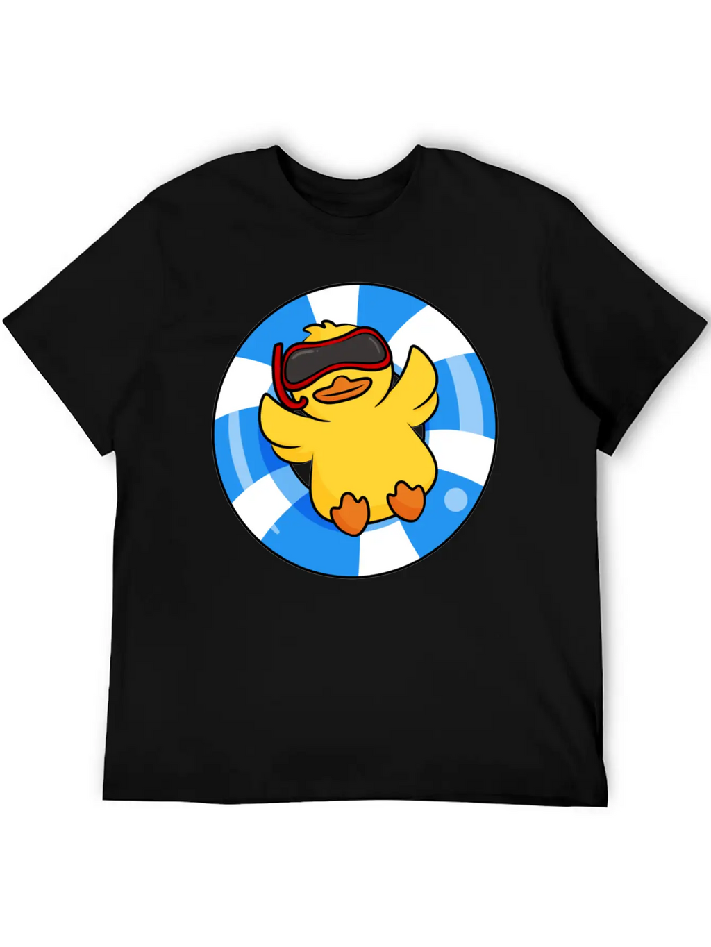 Diver Duck Unisex Casual T-Shirt – Clean Design For Daily Comfort