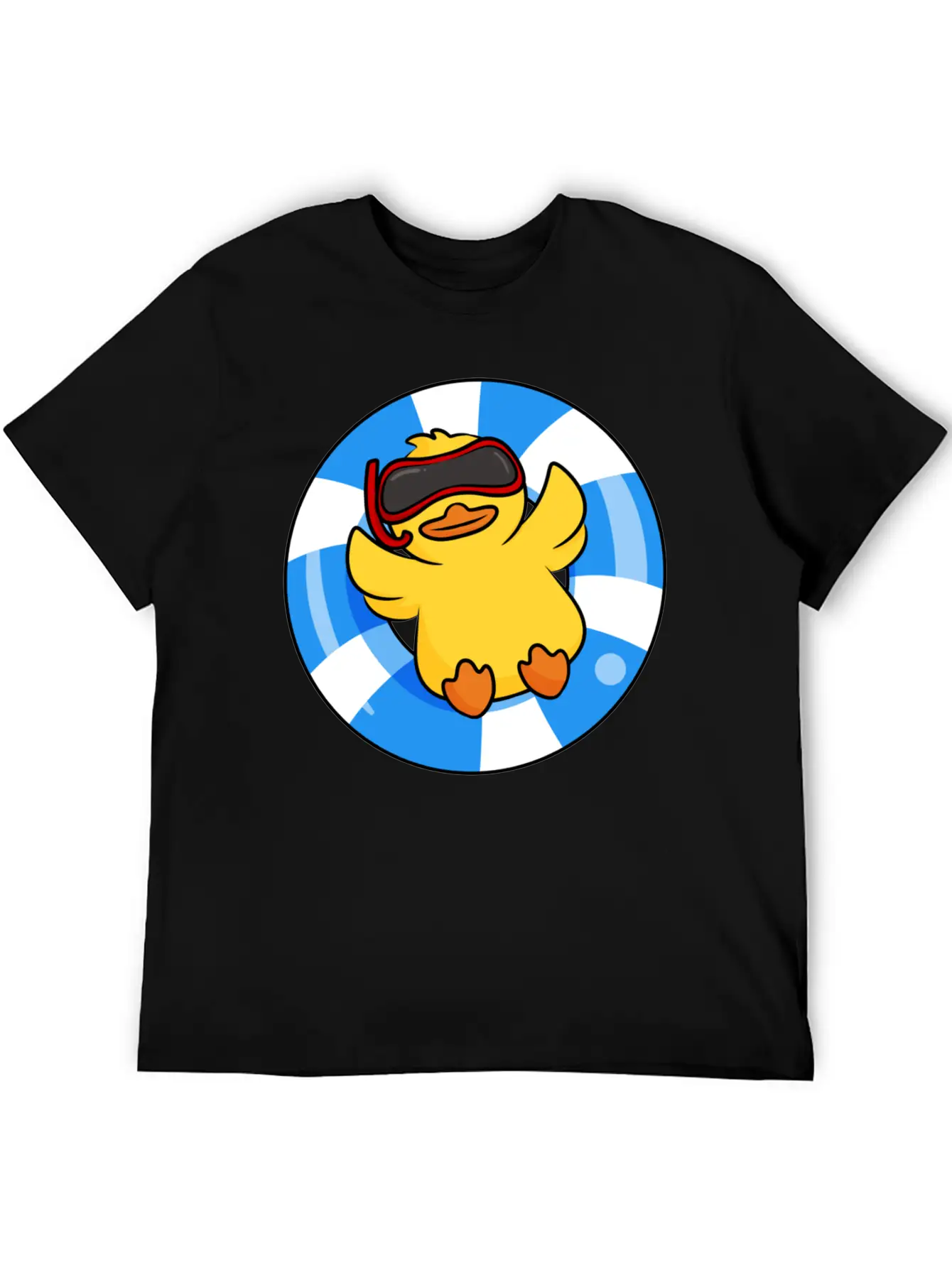 Diver Duck Unisex Casual T-Shirt – Clean Design For Daily Comfort