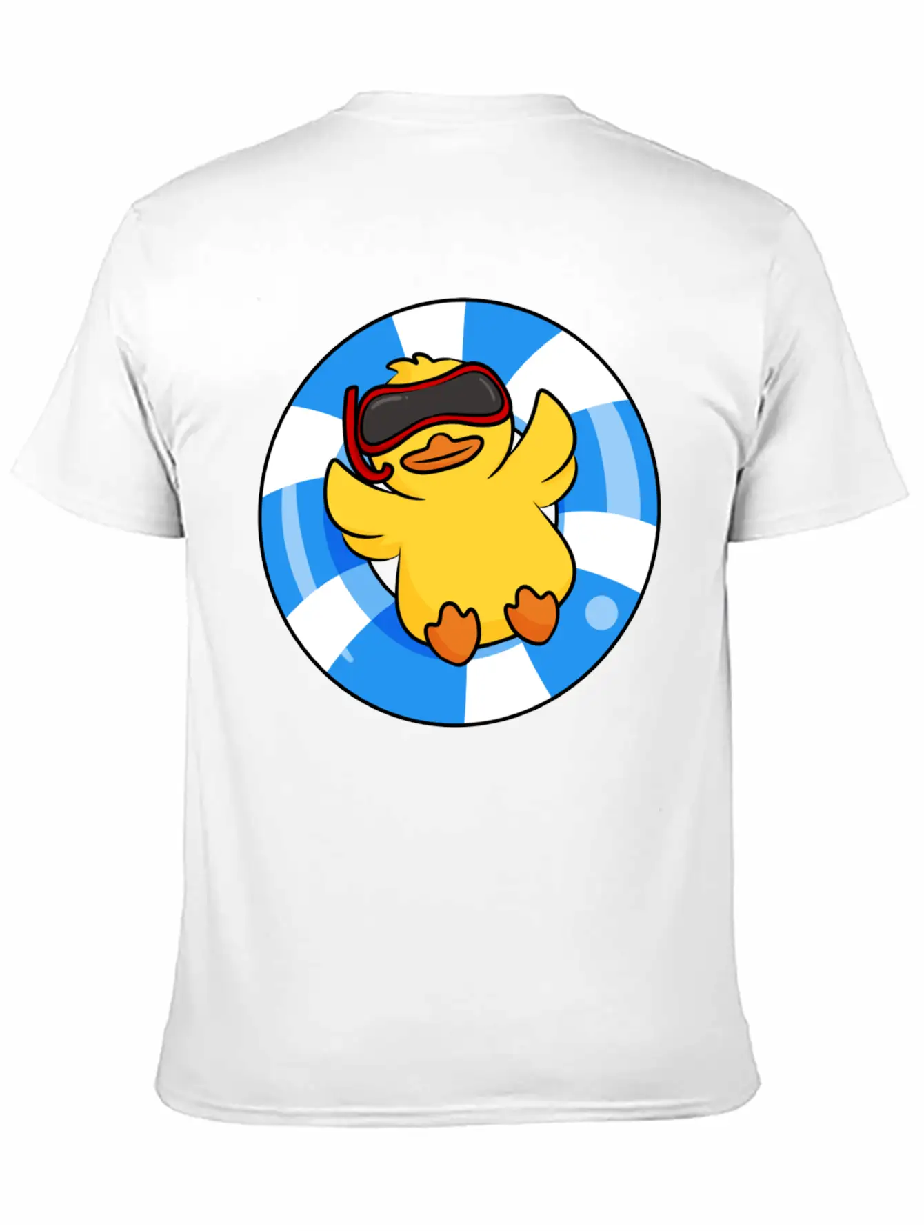 Diver Duck Unisex Casual T-Shirt – Clean Design For Daily Comfort