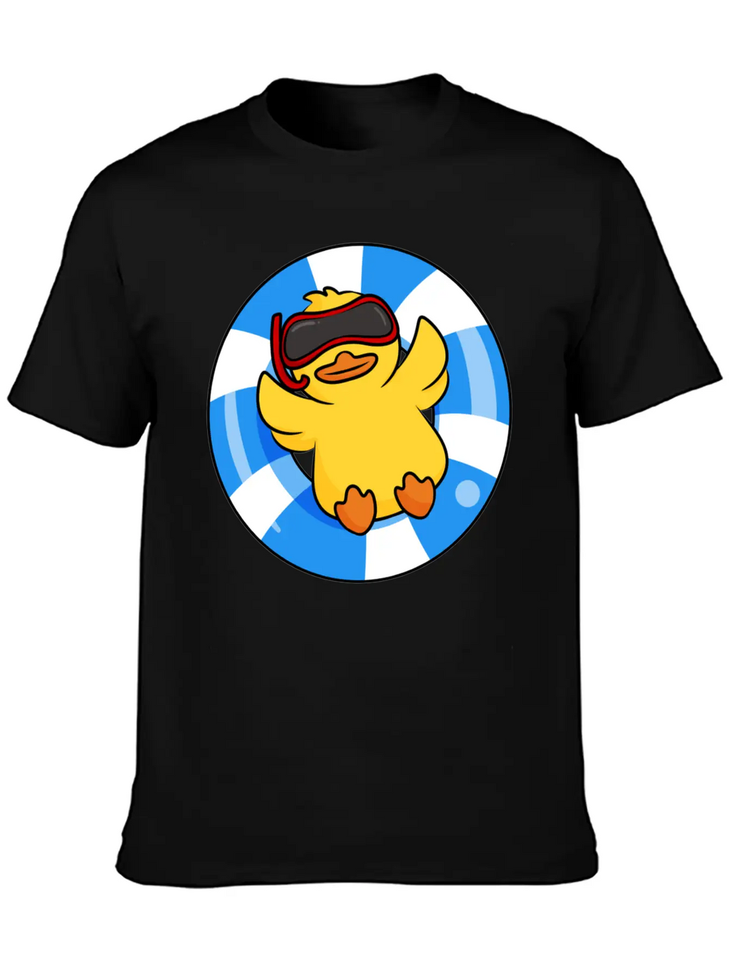 Diver Duck Unisex Casual T-Shirt – Clean Design For Daily Comfort