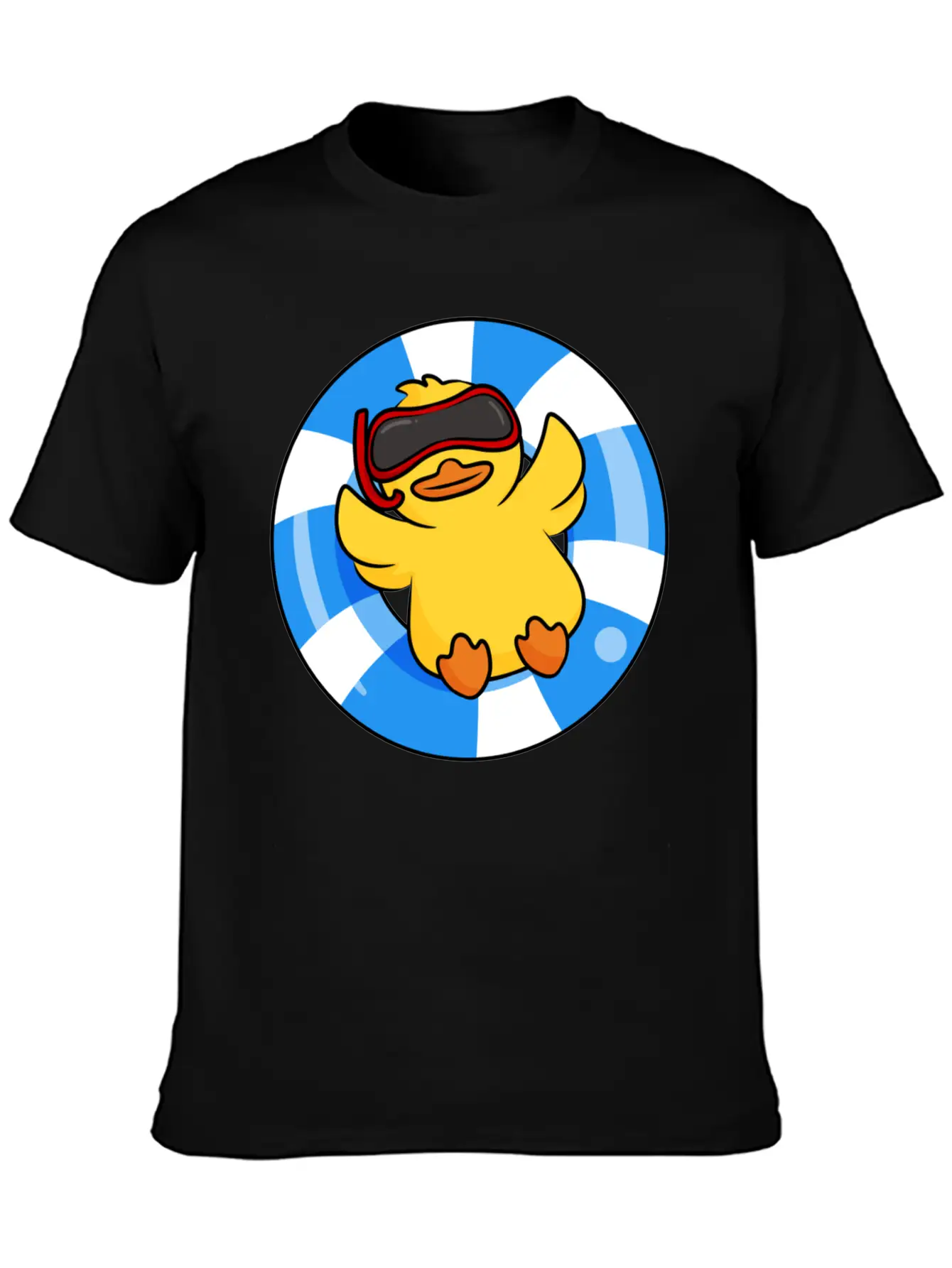 Diver Duck Unisex Casual T-Shirt – Clean Design For Daily Comfort