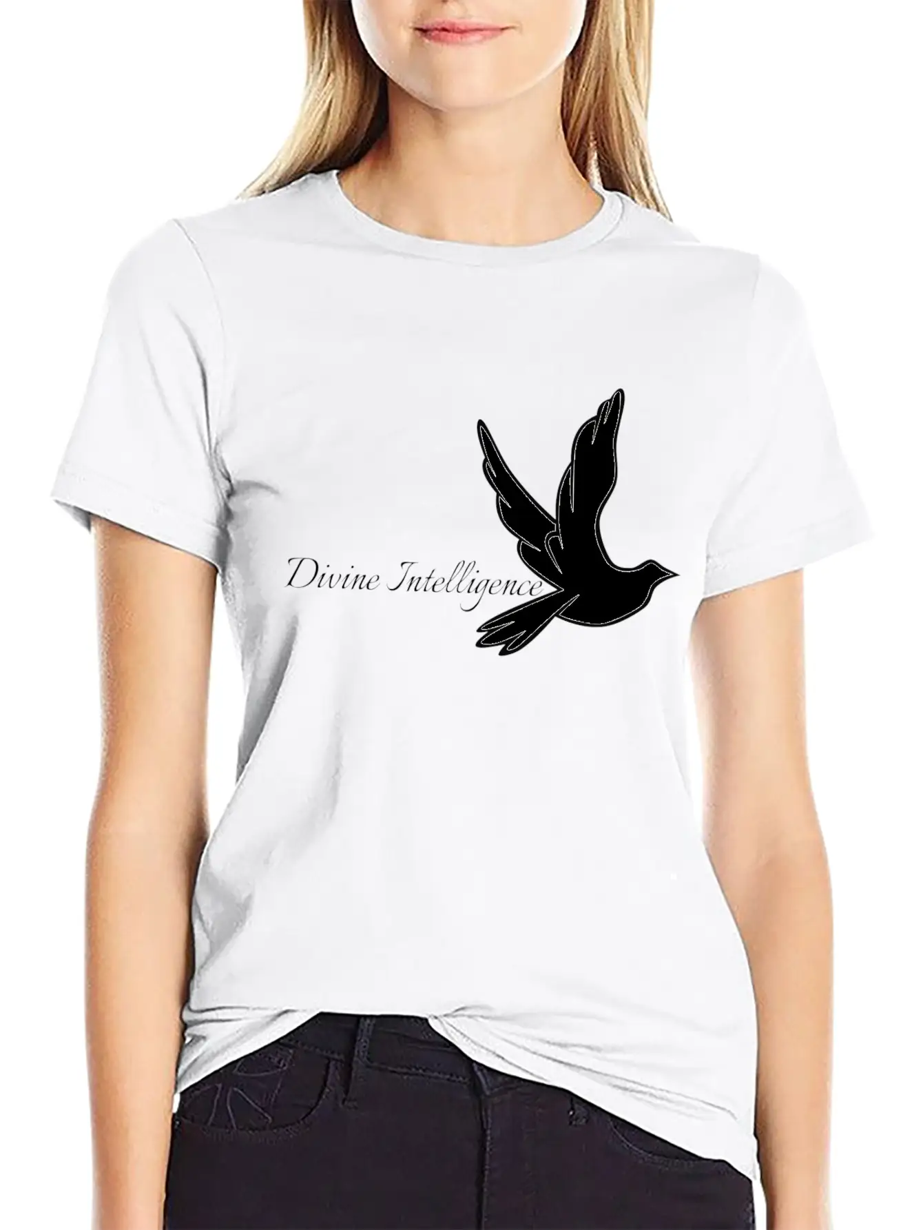 Divine Intelligence Unisex Casual T-Shirt – Clean Design For Daily Comfort