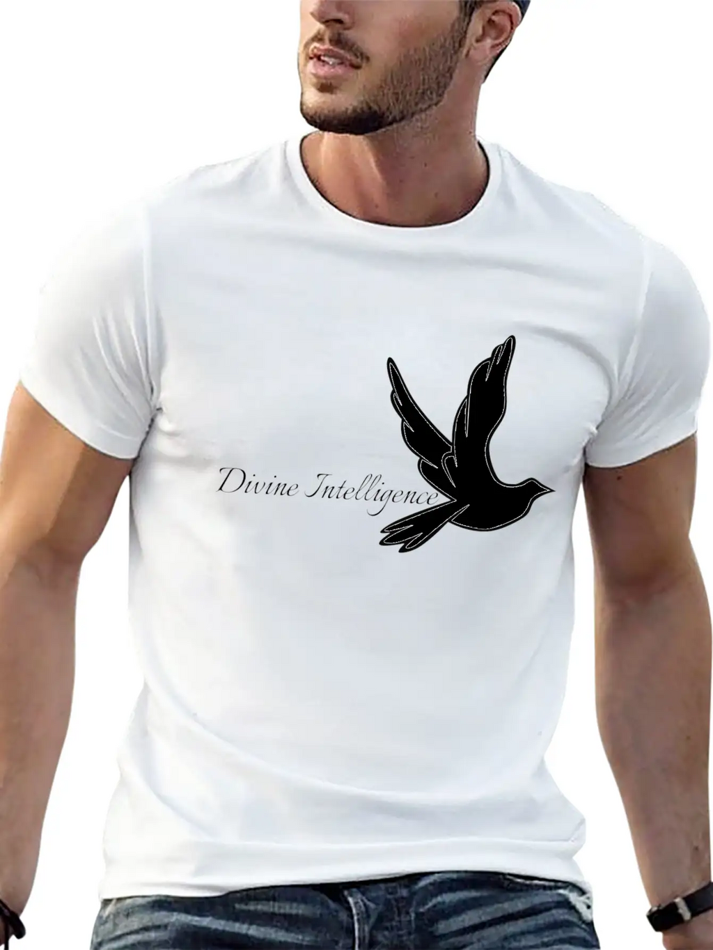 Divine Intelligence Unisex Casual T-Shirt – Clean Design For Daily Comfort