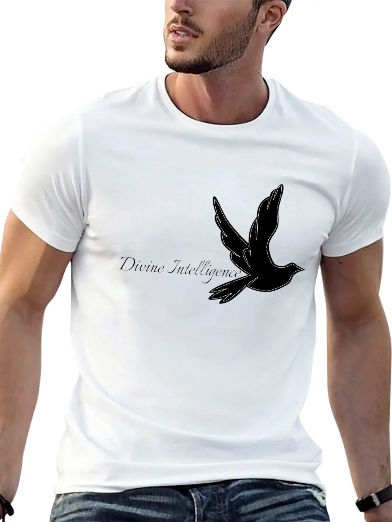 Divine Intelligence Unisex Casual T-Shirt – Clean Design For Daily Comfort