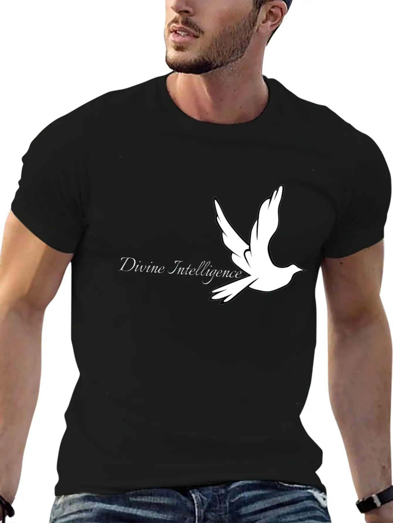 Divine Intelligence Unisex Casual T-Shirt – Clean Design For Daily Comfort