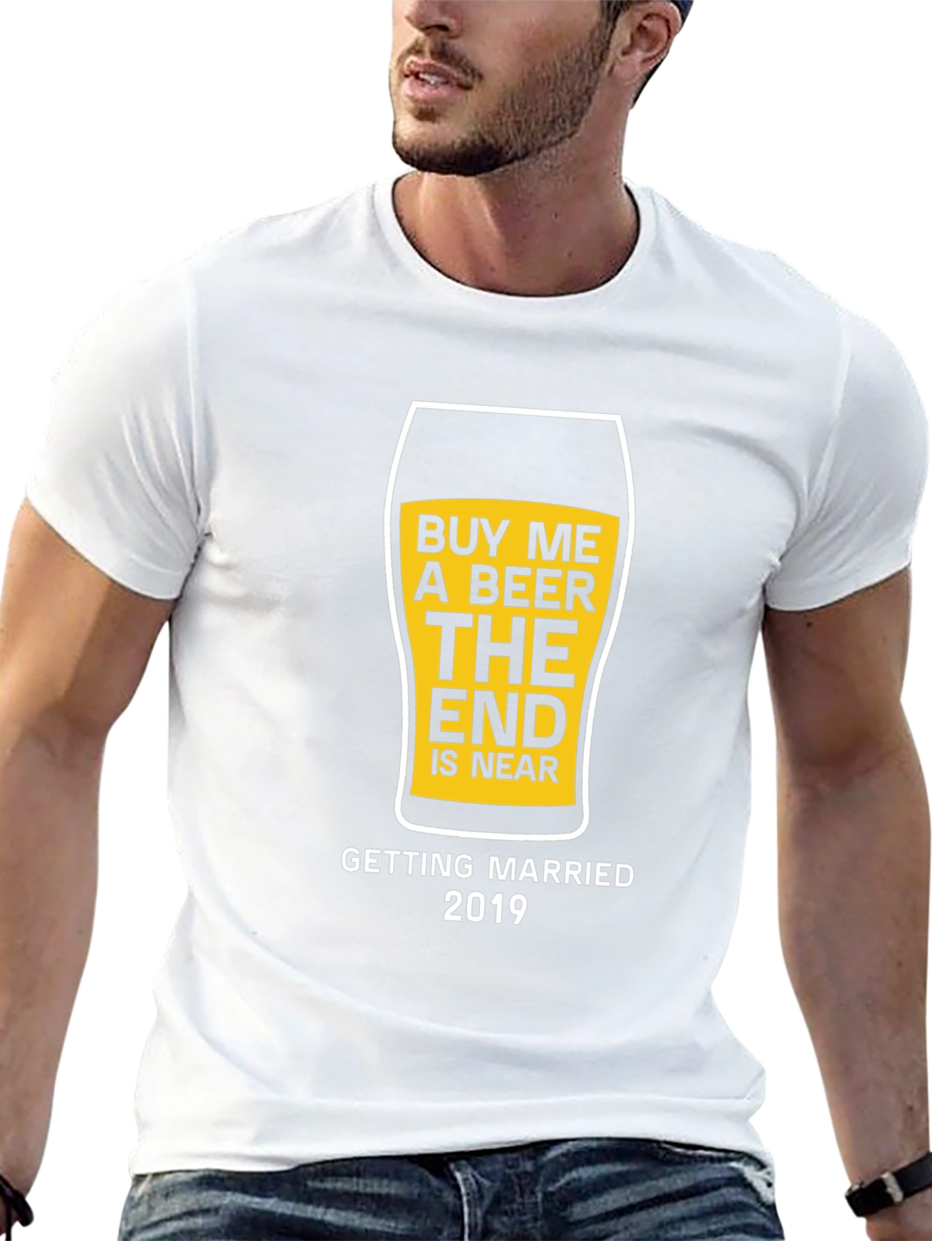 Buy Me a Beer T-Shirt - Groom to Be 2019