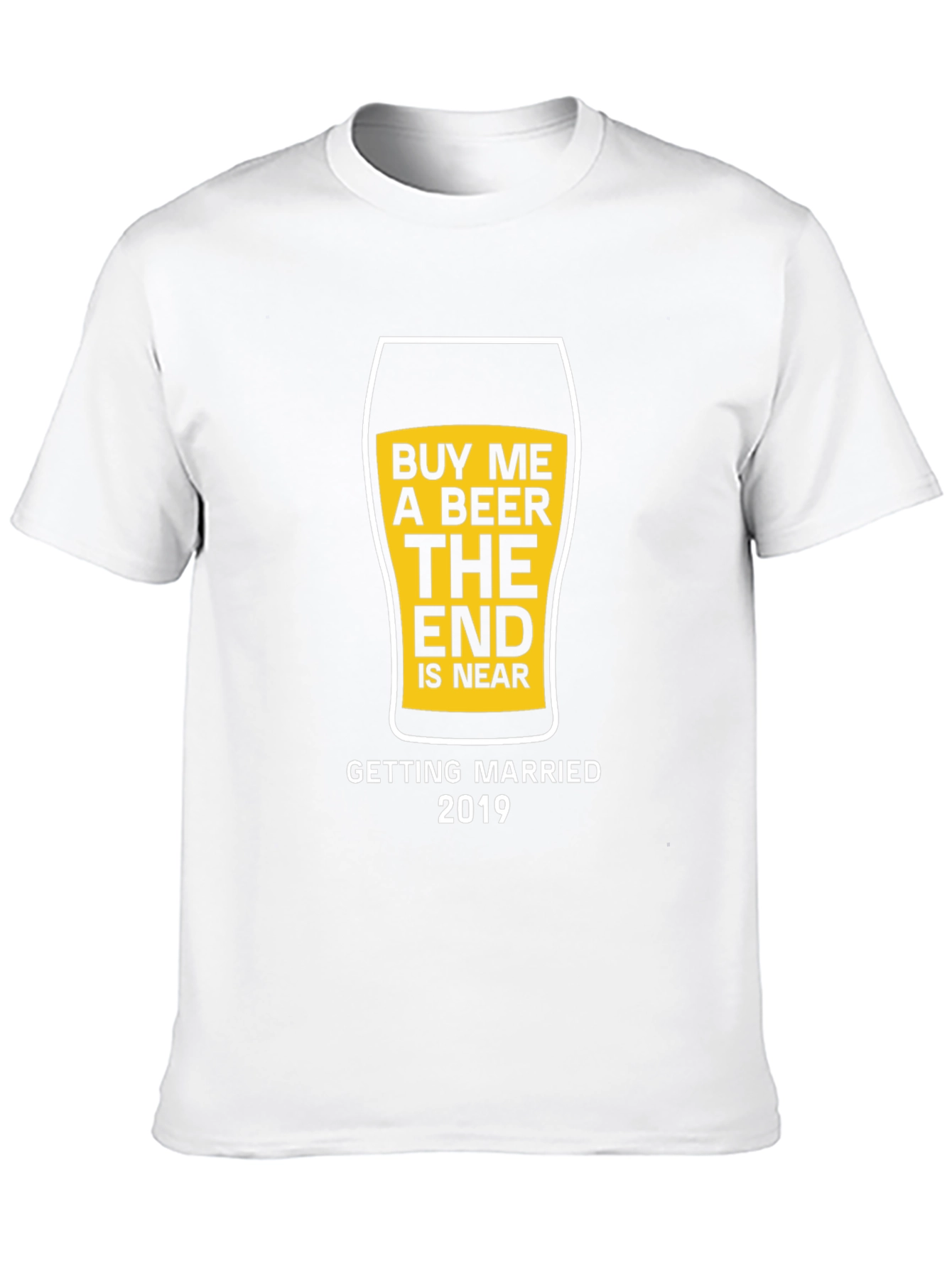 Buy Me a Beer T-Shirt - Groom to Be 2019