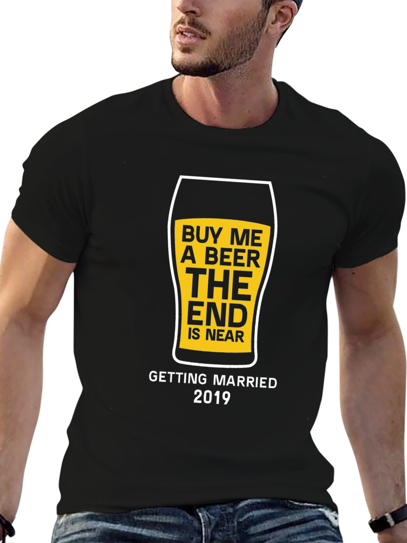 Buy Me a Beer T-Shirt - Groom to Be 2019
