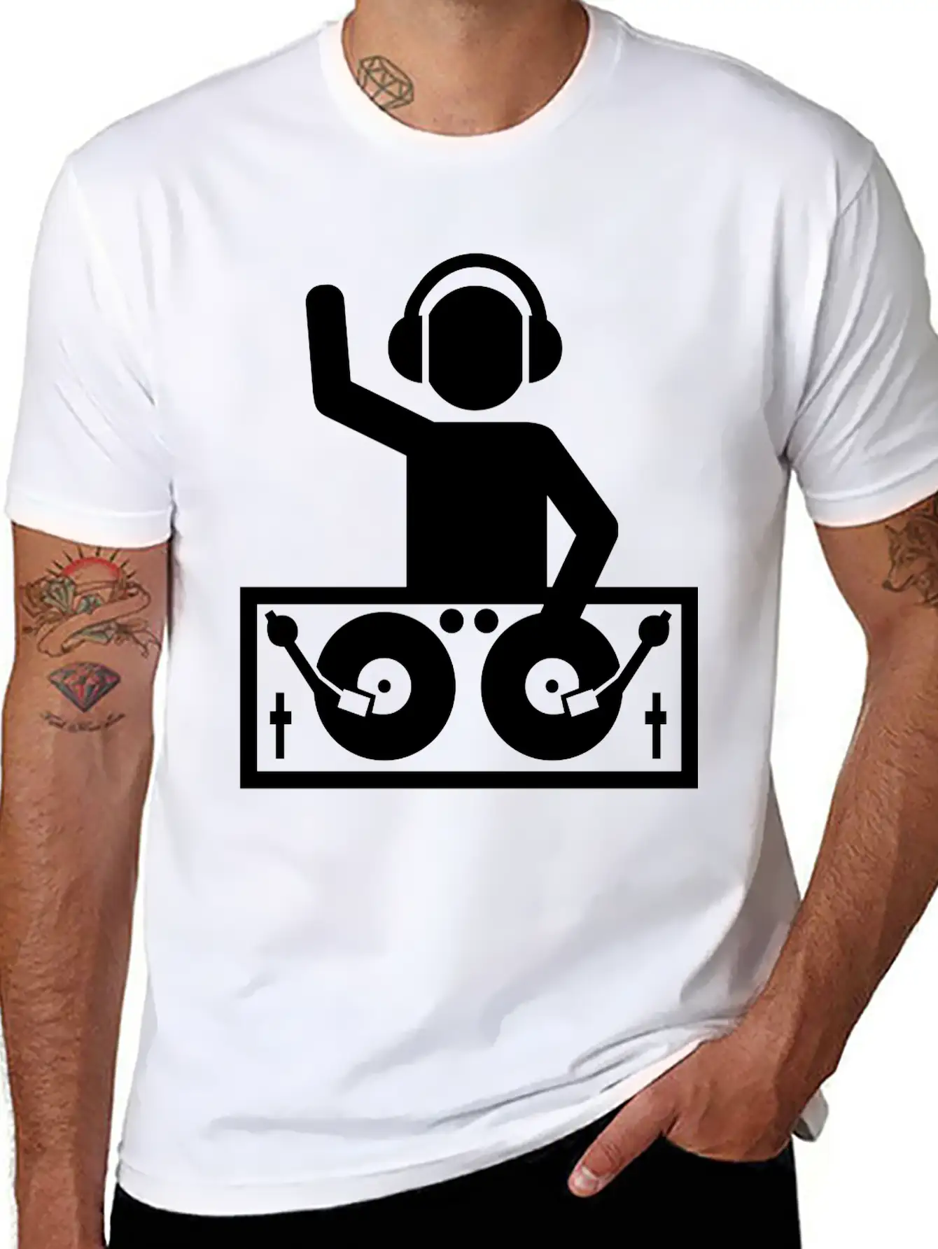 DJ Breathable Soft Cotton T-Shirt – Timeless Casual Look