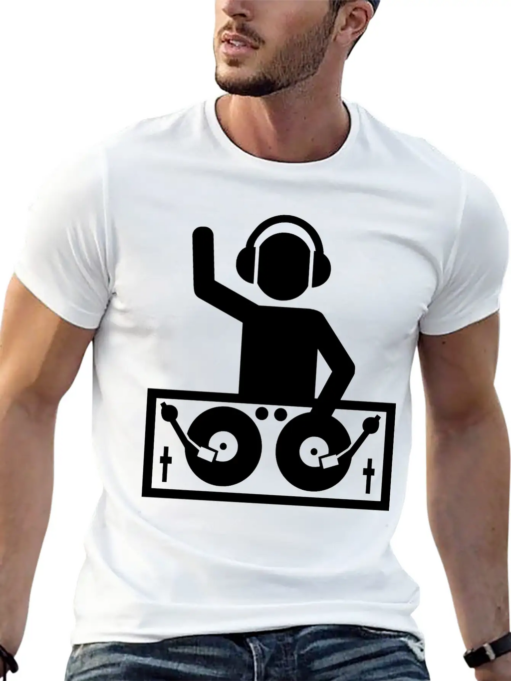 DJ Breathable Soft Cotton T-Shirt – Timeless Casual Look