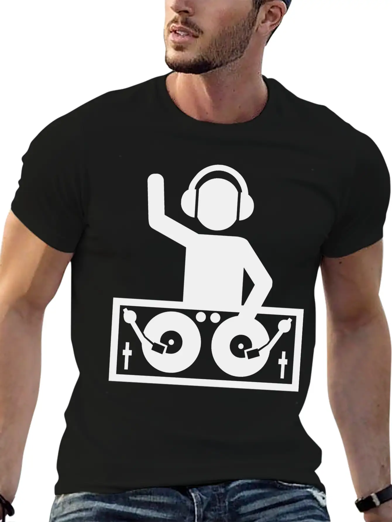 DJ Breathable Soft Cotton T-Shirt – Timeless Casual Look