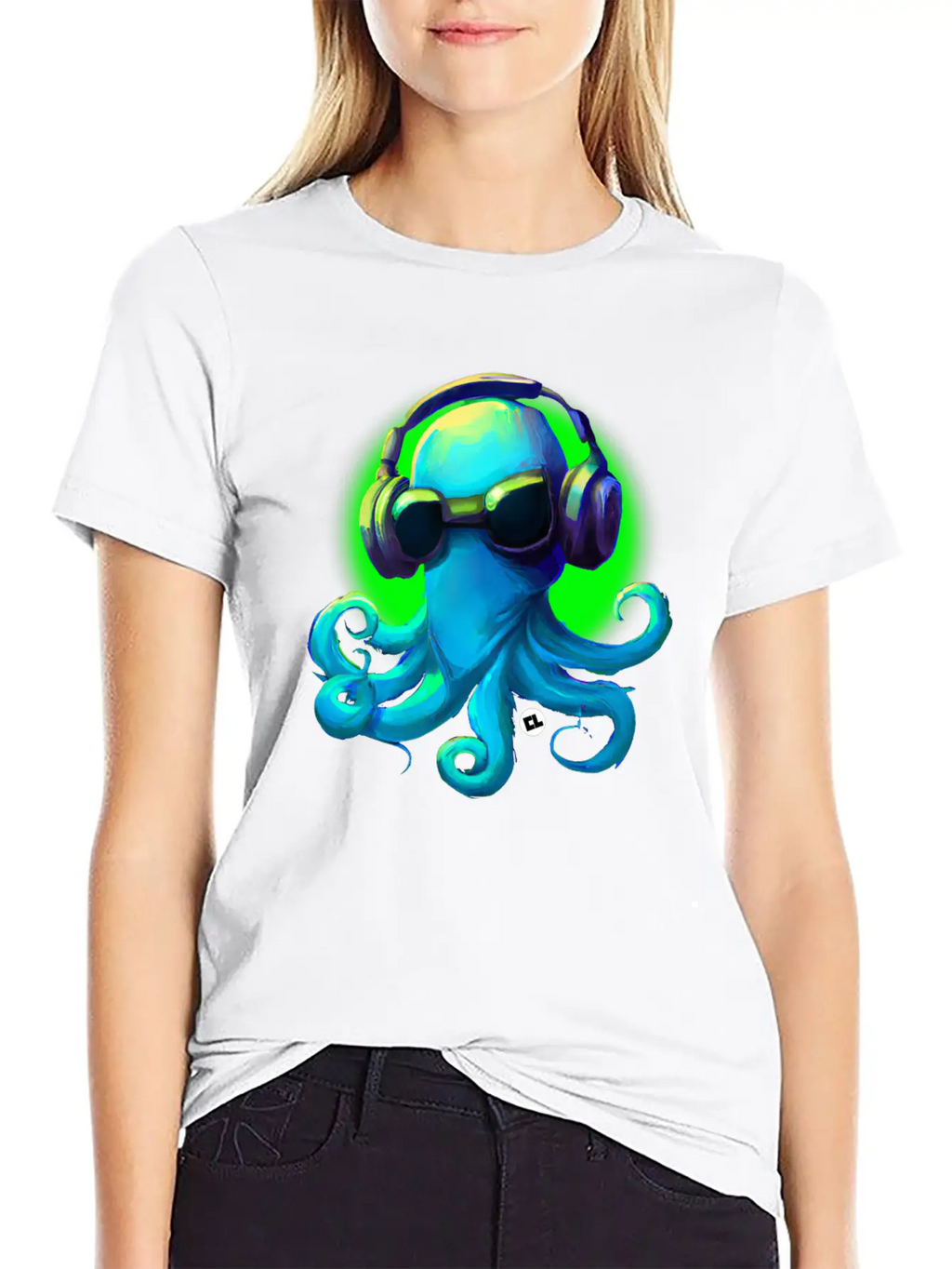 DJ Frank The Octopus Unisex Casual T-Shirt – Clean Design For Daily Comfort