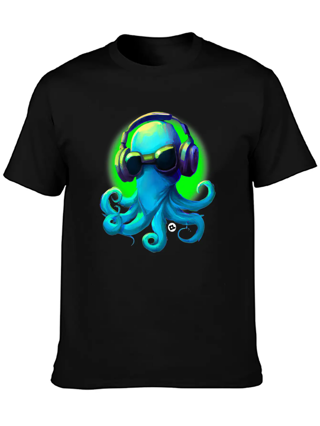 DJ Frank The Octopus Unisex Casual T-Shirt – Clean Design For Daily Comfort