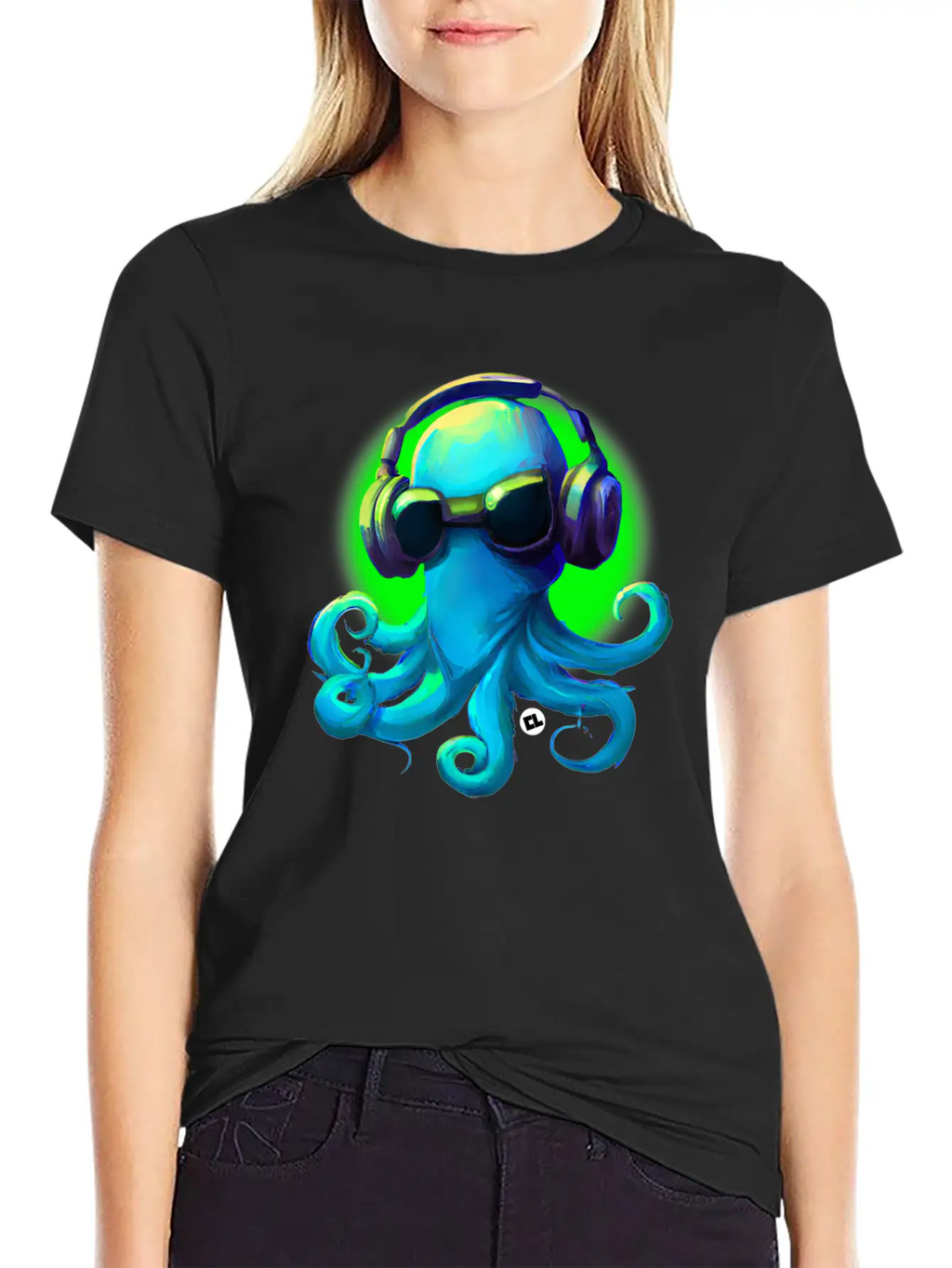 DJ Frank The Octopus Unisex Casual T-Shirt – Clean Design For Daily Comfort