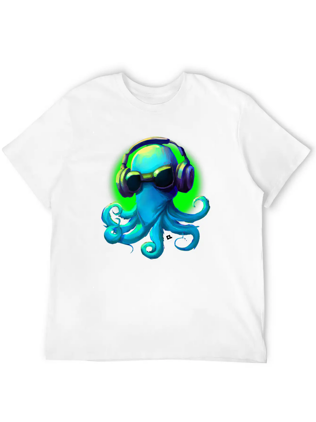DJ Frank The Octopus Unisex Casual T-Shirt – Clean Design For Daily Comfort