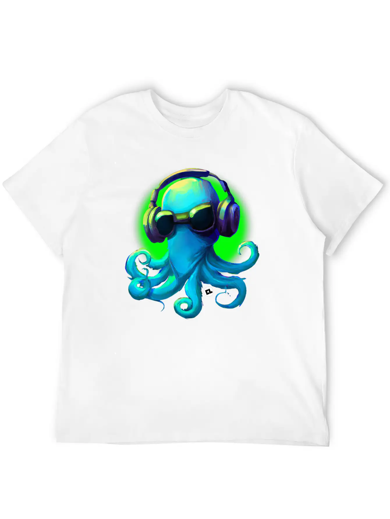 DJ Frank The Octopus Unisex Casual T-Shirt – Clean Design For Daily Comfort