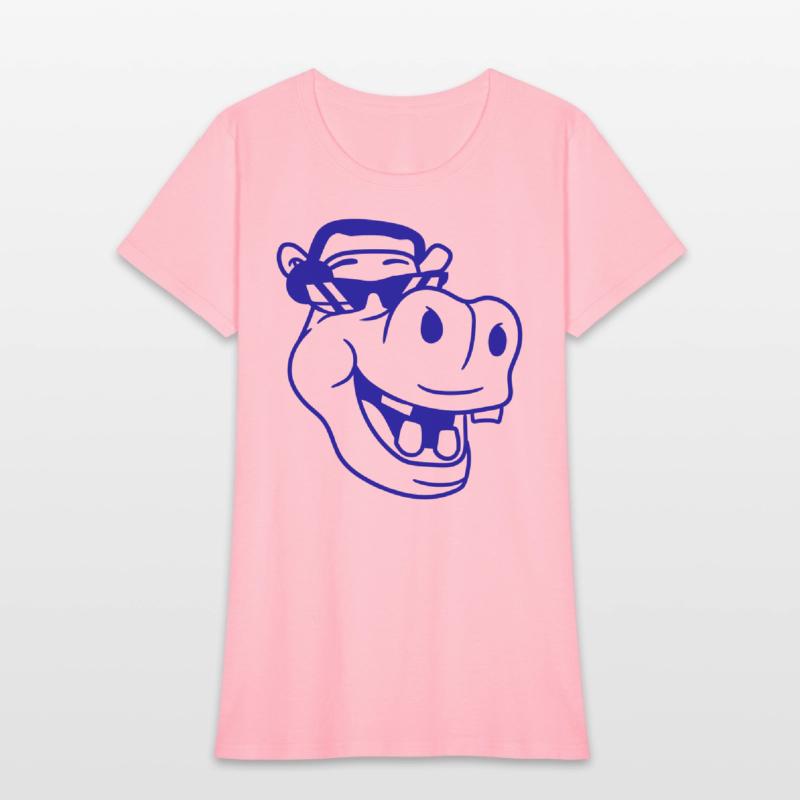 DJ Funny Laughing Hippo Sunglasses Music Face Fun
