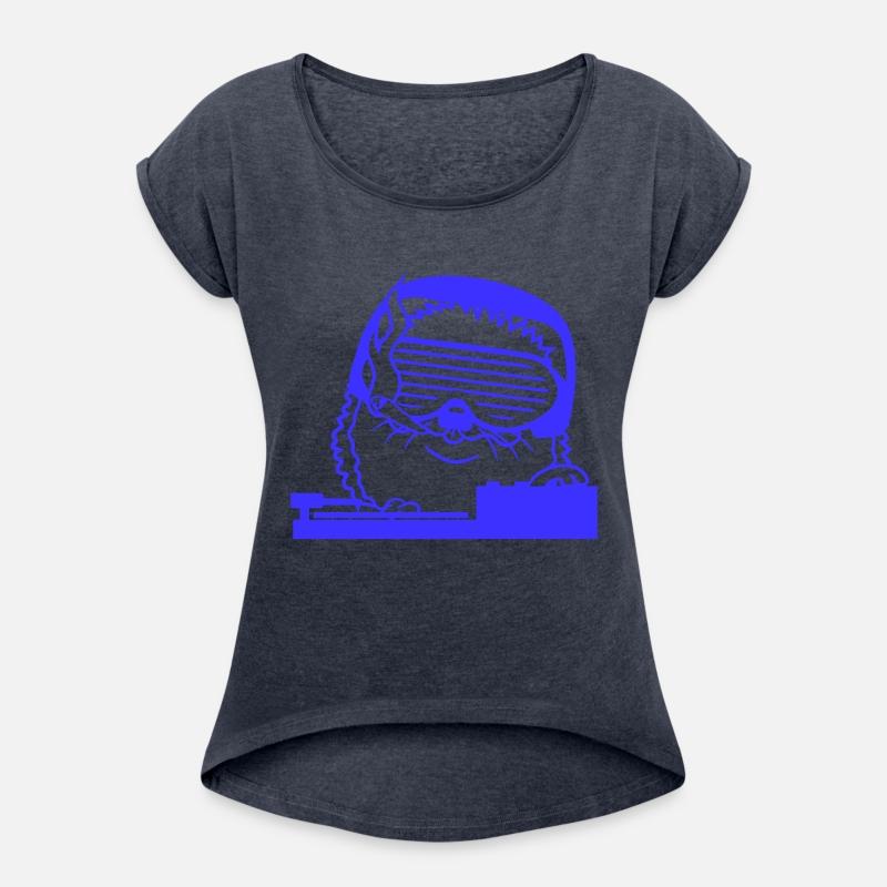 DJ Hedgehog Sunglasses Mixing Music Record Party