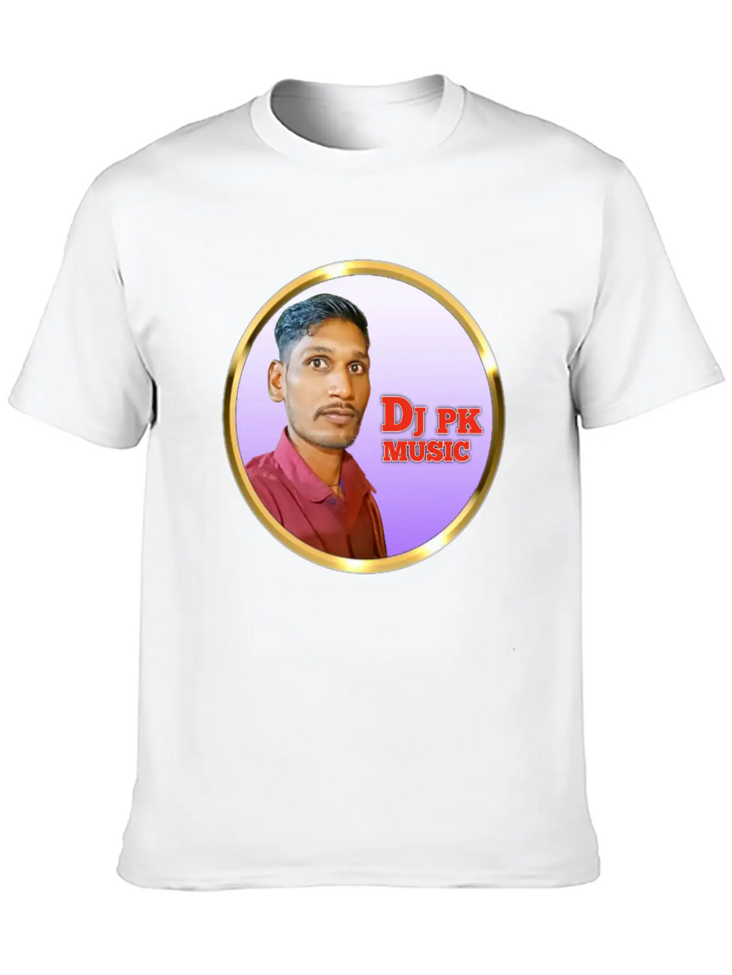 Dj Pk Music Unisex Casual T-Shirt – Clean Design For Daily Comfort